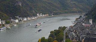 El Rhin a su paso por la Renania Palatinado