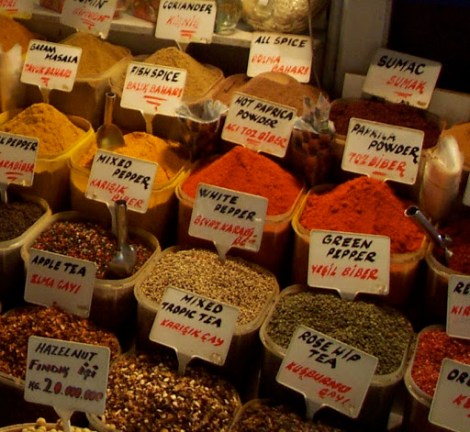 Especias turquía