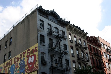 Fachadas del Lower East Side en Nueva York