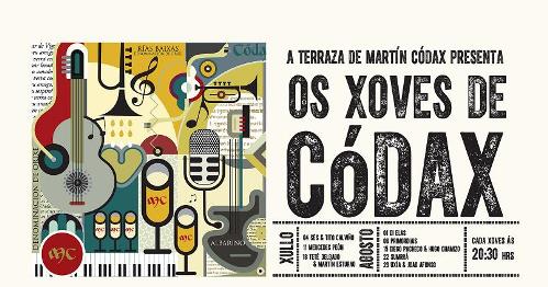 cartel 2014 de "Os Xoves de Codax"