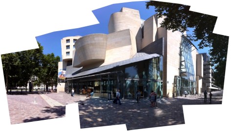 Edificio de la Cinématéque Francaise en Bercy.