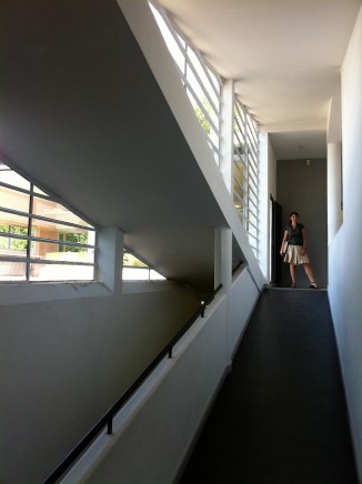 Rampa interior de la Villa Saboya