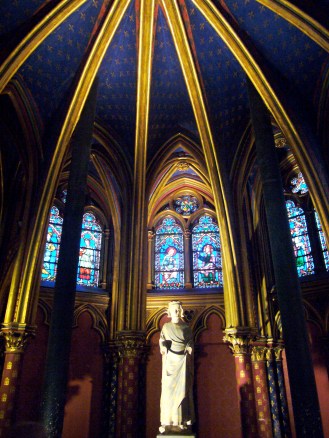 Cripta de la Sainte Chapelle en París