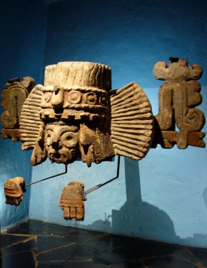 Brasero Tláloc.Formaba parte del basamento del Templo Mayor y es una de las piezas más hemosas del museo. Muse