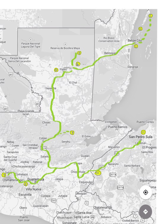 Itinerario de dos semanas por Belice, Guatemala y Honduras
