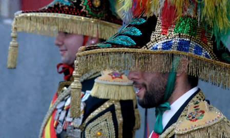 Os "Xenerais do Ulla" personajes satíricos del carnaval de A Estrada