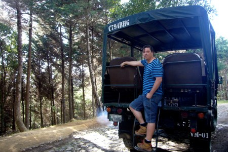 vehiculos de transporte de Antigua Canopy Tours