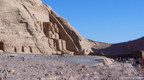 El templo de Ramses II en Abú Simbel