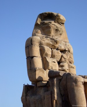 Uno de los dos colosos de Memmon