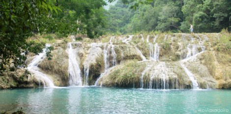 Pozas y cascadas de Semuc Champey