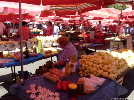 Mercado de Dolac en Zagreb